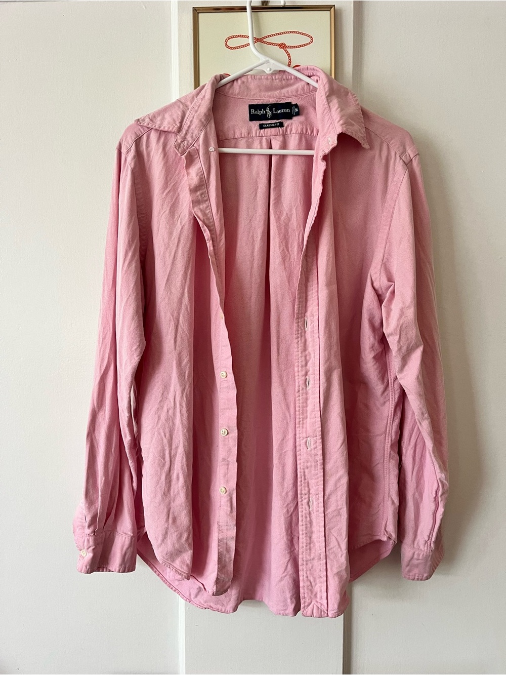 Ralph Lauren Pink Oxford Button-Down Shirt